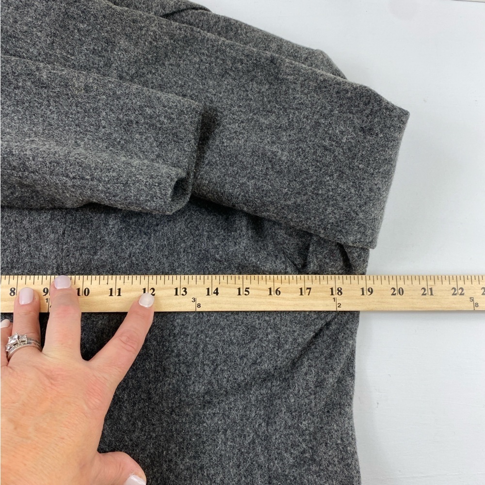 Vintage Panther Women’s Gray Pure Wool USA Union Made Blazer Suit Jacket Sz 9/10 - Picture 13 of 15